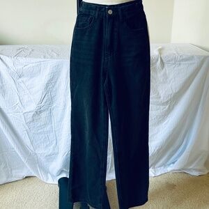 Women's Cider Black Denim Jeans Size XXS